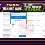 Bukti Jp MEME4D Slot Online 22 Desember 2025