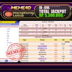 Bukti Jp MEME4D Togel Online 02 Desember 2025