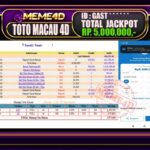 Bukti Jp MEME4D Togel Online 30 Desember 2025