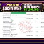 Bukti Jp MEME4D Slot Online 28 Desember 2025
