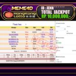 Bukti Jp MEME4D Togel Online 22 Desember 2025
