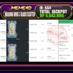 Bukti Jp MEME4D Slot Online 14 Desember 2025