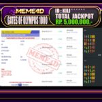 Bukti Jp MEME4D Slot Online 28 Desember 2025