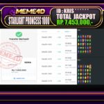 Bukti Jp MEME4D Slot Online 10 Desember 2025