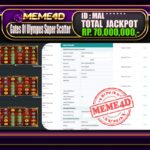 Bukti Jp MEME4D Slot Online 07 Desember 2025