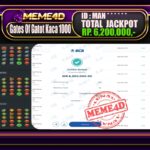 Bukti Jp MEME4D Slot Online 01 Desember 2025