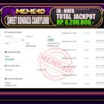 Bukti Jp MEME4D Casino Online 24 Desember  2025