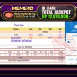 Bukti Jp MEME4D Togel Online 12 Desember 2025