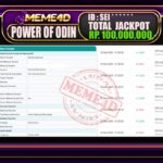Bukti Jp MEME4D Slot Online 23 Desember 2025