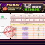 Bukti Jp MEME4D Togel Online 07 Desember 2025