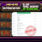 Bukti Jp MEME4D Slot Online 07 Desember 2025