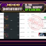 Bukti Jp MEME4D Slot Online 13 Desember 2025