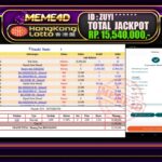 Bukti Jp MEME4D Togel Online 29 Desember 2025