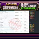 Bukti Jp MEME4D Slot Online 12 Januari 2026