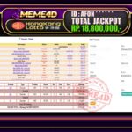 Bukti Jp MEME4D Togel Online 27 Januari 2026