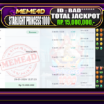 Bukti Jp MEME4D Slot Online 29 Januari 2026