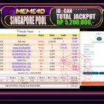 Bukti Jp MEME4D Togel Online 13 Januari 2026