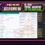 Bukti Jp MEME4D Slot Online 26 Januari 2026