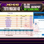 Bukti Jp MEME4D Togel Online 10 Januari 2026