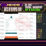 Bukti Jp MEME4D Slot Online 07 Januari 2026