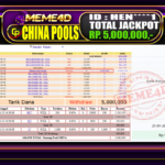 Bukti Jp MEME4D Togel Online 21 Januari 2026