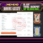 Bukti Jp MEME4D Slot Online 15 Januari 2026