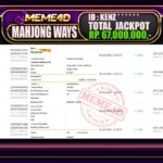 Bukti Jp MEME4D Slot Online 07 Januari 2026