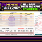 Bukti Jp MEME4D Togel Online 28 Januari 2026