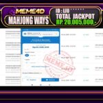 Bukti Jp MEME4D Slot Online 09 Januari 2026