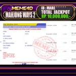 Bukti Jp MEME4D Slot Online 03 Januari 2026