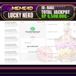 Bukti Jp MEME4D Slot Online 25 Januari 2026