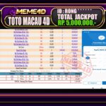 Bukti Jp MEME4D Togel Online 20 Januari 2026