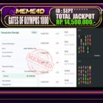 Bukti Jp MEME4D Slot Online 02 Januari 2026