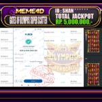 Bukti Jp MEME4D Slot Online 30 Januari 2026