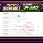 Bukti Jp MEME4D Slot Online 20 Januari 2026