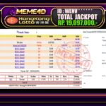 Bukti Jp MEME4D Togel Online 07 Januari 2026