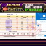 Bukti Jp MEME4D Togel Online 04 Januari 2026