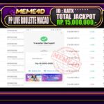 Bukti Jp MEME4D Casino Online 17 Januari 2026