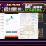 Bukti Jp MEME4D Slot Online 25 Januari 2026