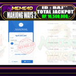 Bukti Jp MEME4D Slot Online 21 February 2026