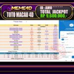 Bukti Jp MEME4D Togel Online 11 February 2026
