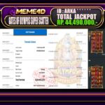 Bukti Jp MEME4D Slot Online 07 February 2026