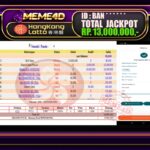 Bukti Jp MEME4D Togel Online 01 February 2026