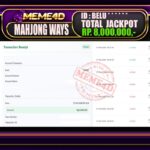 Bukti Jp MEME4D Slot Online 27 February 2026