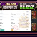 Bukti Jp MEME4D Slot Online 01 February 2026