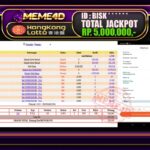 Bukti Jp MEME4D Togel Online 11 February 2026