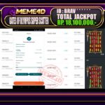 Bukti Jp MEME4D Slot Online 18 February 2026