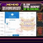 Bukti Jp MEME4D Slot Online 10 February 2026