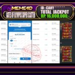 Bukti Jp MEME4D Slot Online 16 February 2026