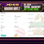 Bukti Jp MEME4D Slot Online 01 February 2026